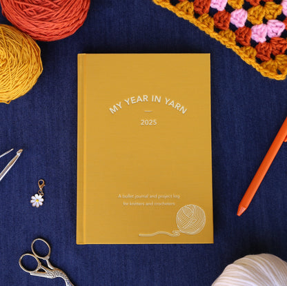 My Year in Yarn - A Journal + Project Log